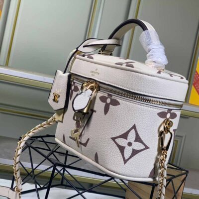 Replica Louis Vuitton Vanity Pm M45599 Cream/Black/Grey